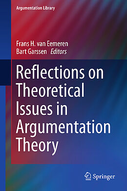 Livre Relié Reflections on Theoretical Issues in Argumentation Theory de 