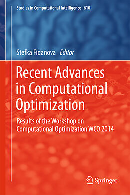 eBook (pdf) Recent Advances in Computational Optimization de 