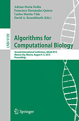 eBook (pdf) Algorithms for Computational Biology de 