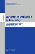 E-Book (pdf) Automated Deduction in Geometry von 