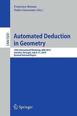 E-Book (pdf) Automated Deduction in Geometry von 