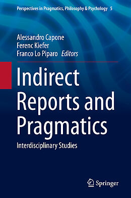 eBook (pdf) Indirect Reports and Pragmatics de 