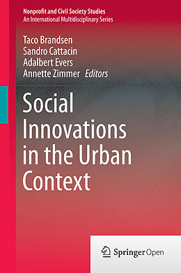 Livre Relié Social Innovations in the Urban Context de 