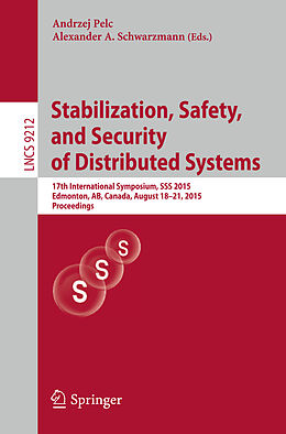 Kartonierter Einband Stabilization, Safety, and Security of Distributed Systems von 