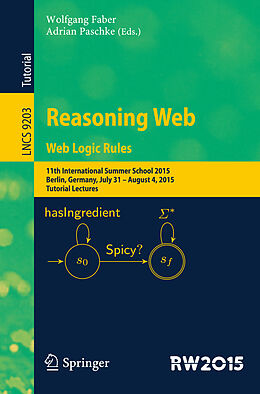 Kartonierter Einband Reasoning Web. Web Logic Rules von 