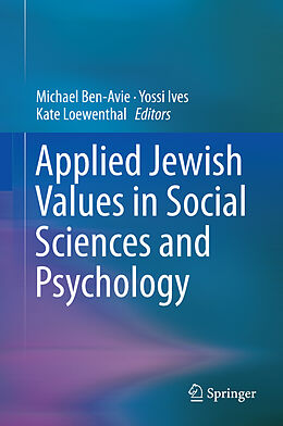 eBook (pdf) Applied Jewish Values in Social Sciences and Psychology de 