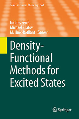 Fester Einband Density-Functional Methods for Excited States von 