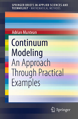 Kartonierter Einband Continuum Modeling von Adrian Muntean