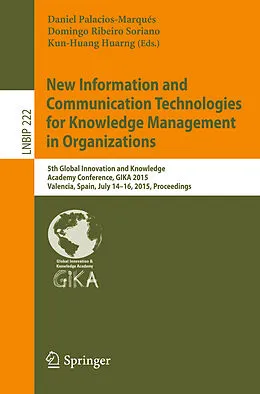E-Book (pdf) New Information and Communication Technologies for Knowledge Management in Organizations von 