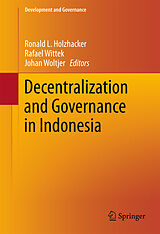 eBook (pdf) Decentralization and Governance in Indonesia de 