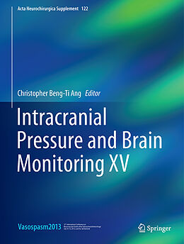 Livre Relié Intracranial Pressure and Brain Monitoring XV de 