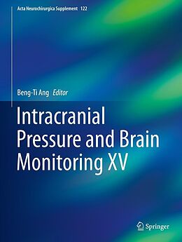 eBook (pdf) Intracranial Pressure and Brain Monitoring XV de 