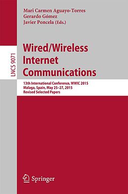 E-Book (pdf) Wired/Wireless Internet Communications von 