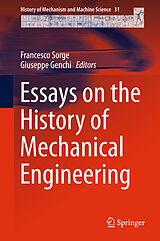 Livre Relié Essays on the History of Mechanical Engineering de 