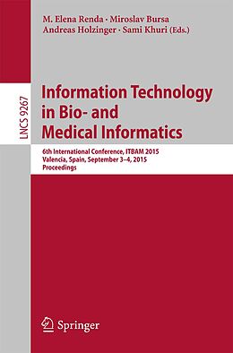 E-Book (pdf) Information Technology in Bio- and Medical Informatics von 