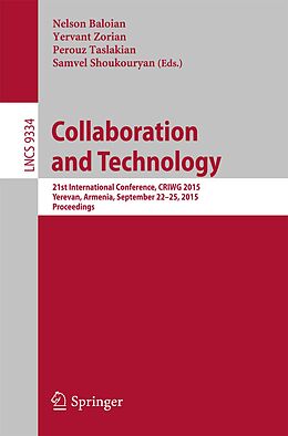 eBook (pdf) Collaboration and Technology de 