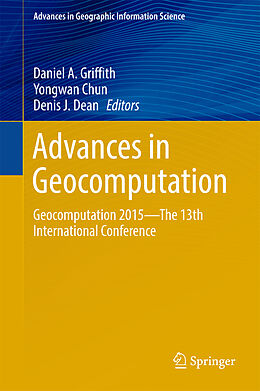 Livre Relié Advances in Geocomputation de 