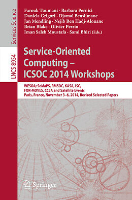 Kartonierter Einband Service-Oriented Computing - ICSOC 2014 Workshops von 