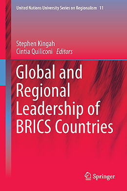 Livre Relié Global and Regional Leadership of BRICS Countries de 