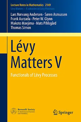 E-Book (pdf) Lévy Matters V von Lars Nørvang Andersen, Søren Asmussen, Frank Aurzada