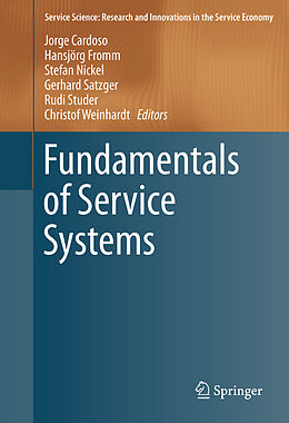 Livre Relié Fundamentals of Service Systems de 