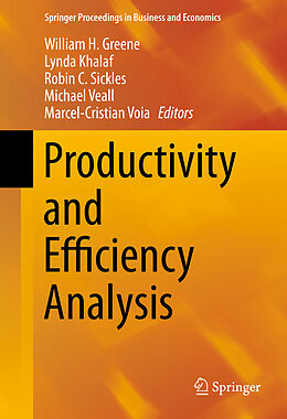 E-Book (pdf) Productivity and Efficiency Analysis von 