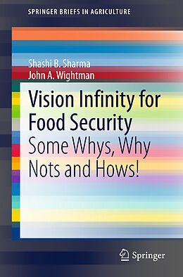 Couverture cartonnée Vision Infinity for Food Security de John A. Wightman, Shashi B. Sharma