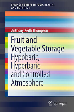 Kartonierter Einband Fruit and Vegetable Storage von Anthony Keith Thompson