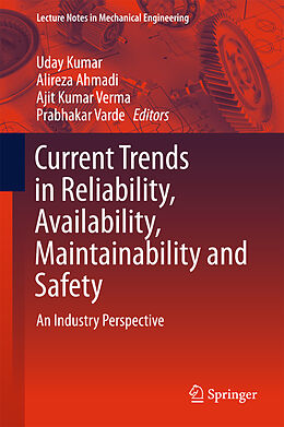 eBook (pdf) Current Trends in Reliability, Availability, Maintainability and Safety de 