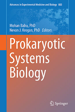 Livre Relié Prokaryotic Systems Biology de 