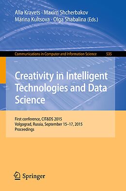 E-Book (pdf) Creativity in Intelligent Technologies and Data Science von 