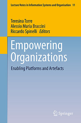 Couverture cartonnée Empowering Organizations de 