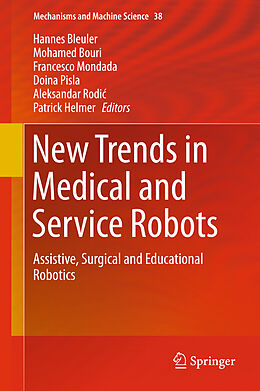 Fester Einband New Trends in Medical and Service Robots von 