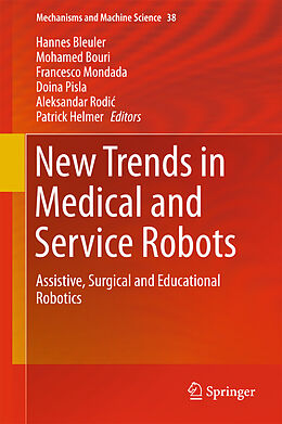 eBook (pdf) New Trends in Medical and Service Robots de 