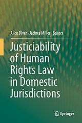 eBook (pdf) Justiciability of Human Rights Law in Domestic Jurisdictions de 