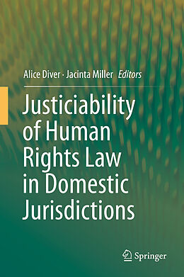 eBook (pdf) Justiciability of Human Rights Law in Domestic Jurisdictions de 