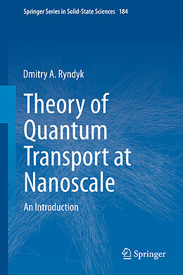 Fester Einband Theory of Quantum Transport at Nanoscale von Dmitry Ryndyk