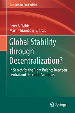 eBook (pdf) Global Stability through Decentralization? de 