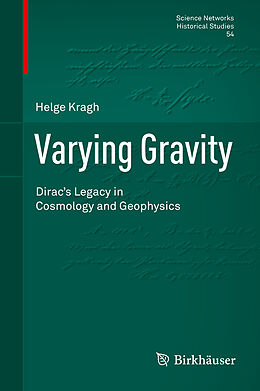 Livre Relié Varying Gravity de Helge Kragh