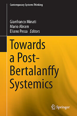 Fester Einband Towards a Post-Bertalanffy Systemics von 