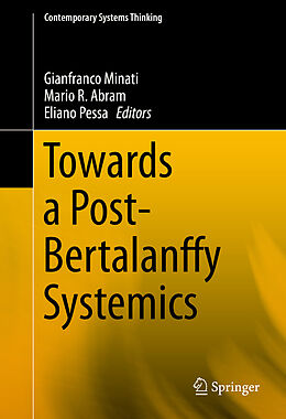 E-Book (pdf) Towards a Post-Bertalanffy Systemics von 