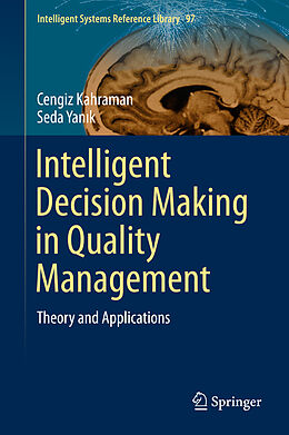 Livre Relié Intelligent Decision Making in Quality Management de 