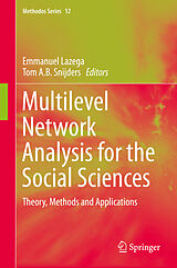 eBook (pdf) Multilevel Network Analysis for the Social Sciences de 