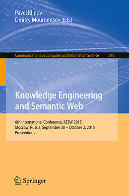 E-Book (pdf) Knowledge Engineering and Semantic Web von 