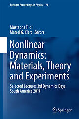 eBook (pdf) Nonlinear Dynamics: Materials, Theory and Experiments de 