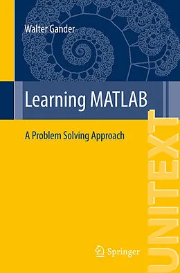 E-Book (pdf) Learning MATLAB von Walter Gander