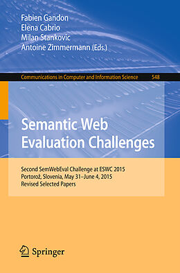 E-Book (pdf) Semantic Web Evaluation Challenges von 