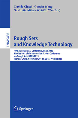 E-Book (pdf) Rough Sets and Knowledge Technology von 