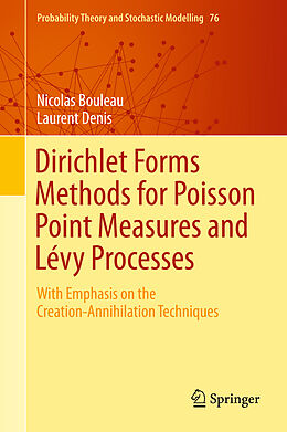 Fester Einband Dirichlet Forms Methods for Poisson Point Measures and Lévy Processes von Laurent Denis, Nicolas Bouleau