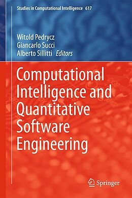 eBook (pdf) Computational Intelligence and Quantitative Software Engineering de 